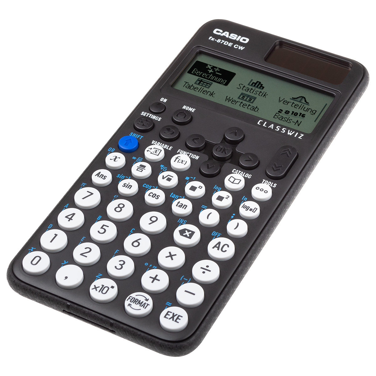 Casio FX-87 DE CW ClassWiz Schulrechner mit Herz-Bedruckung (Motiv 04)