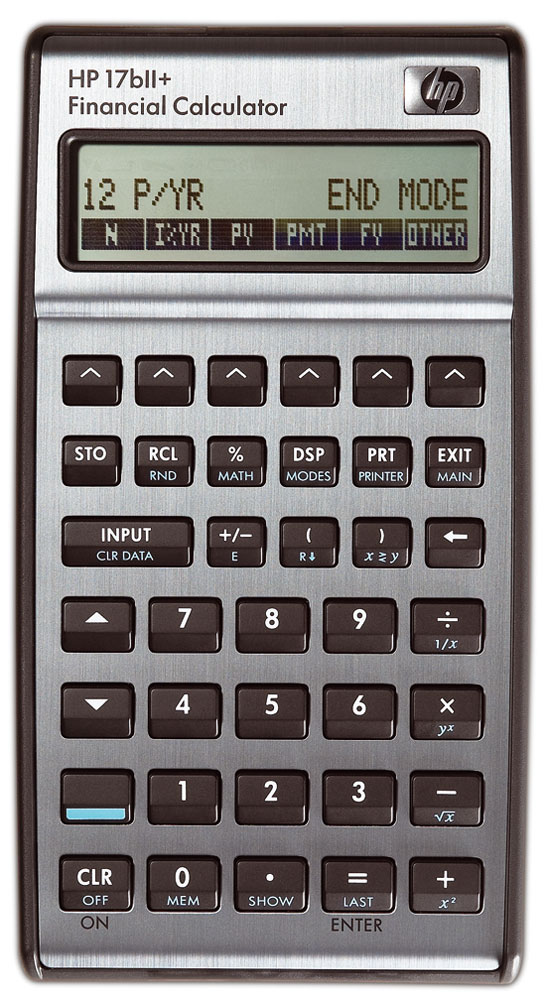 HP-17 B II Plus Finanzrechner 