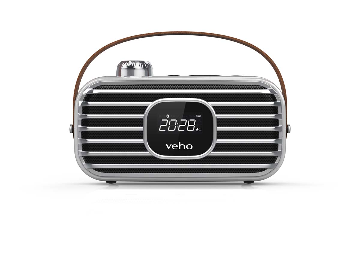 Veho VSS-230-MD1-C Retro Lautsprecher MD-1 mit DAB+ Radio und Bluetooth