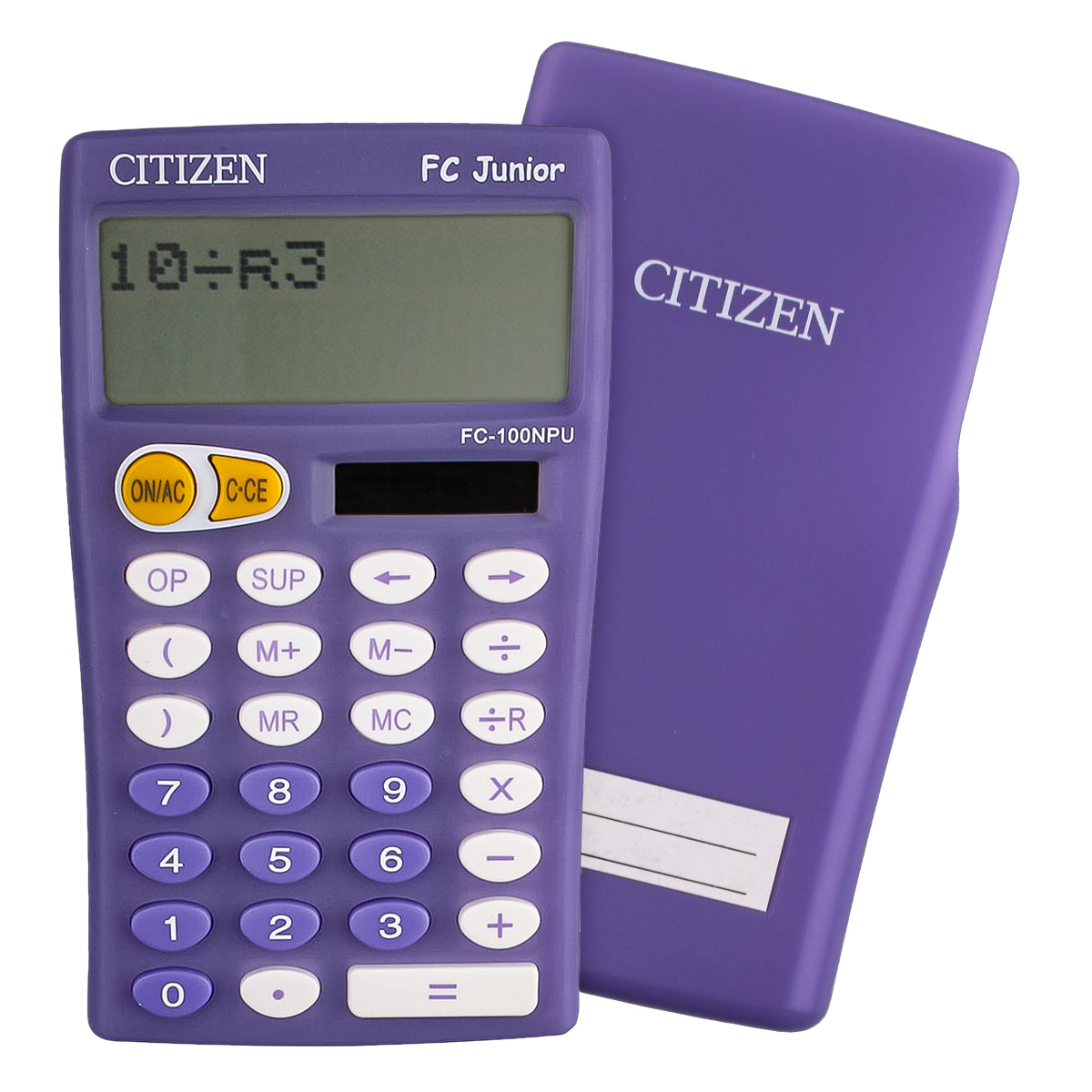 Citizen FC 100N PU Junior Schulrechner in violett 