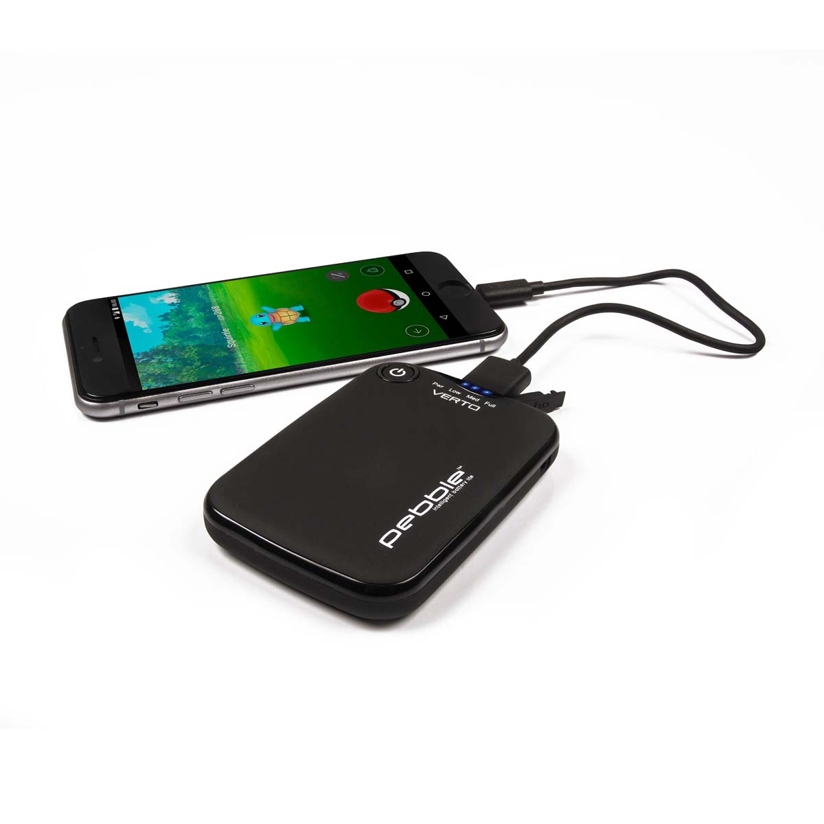 Veho VPP-201-CG Pebble Verto Powerbank in schwarz (3.700 mAh / USB)