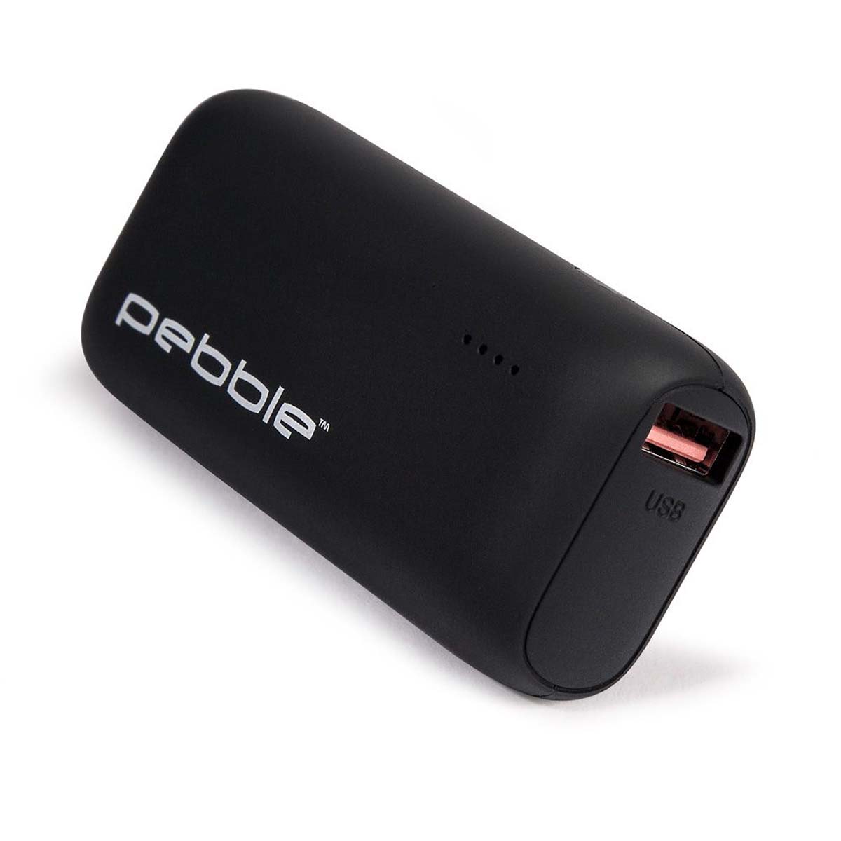 Veho VPP-012-PZ5-B Pebble Power Bank USB-C 5000 mAh, 12V, MFI-Apple-zertifiziertes Lightning-Kabel