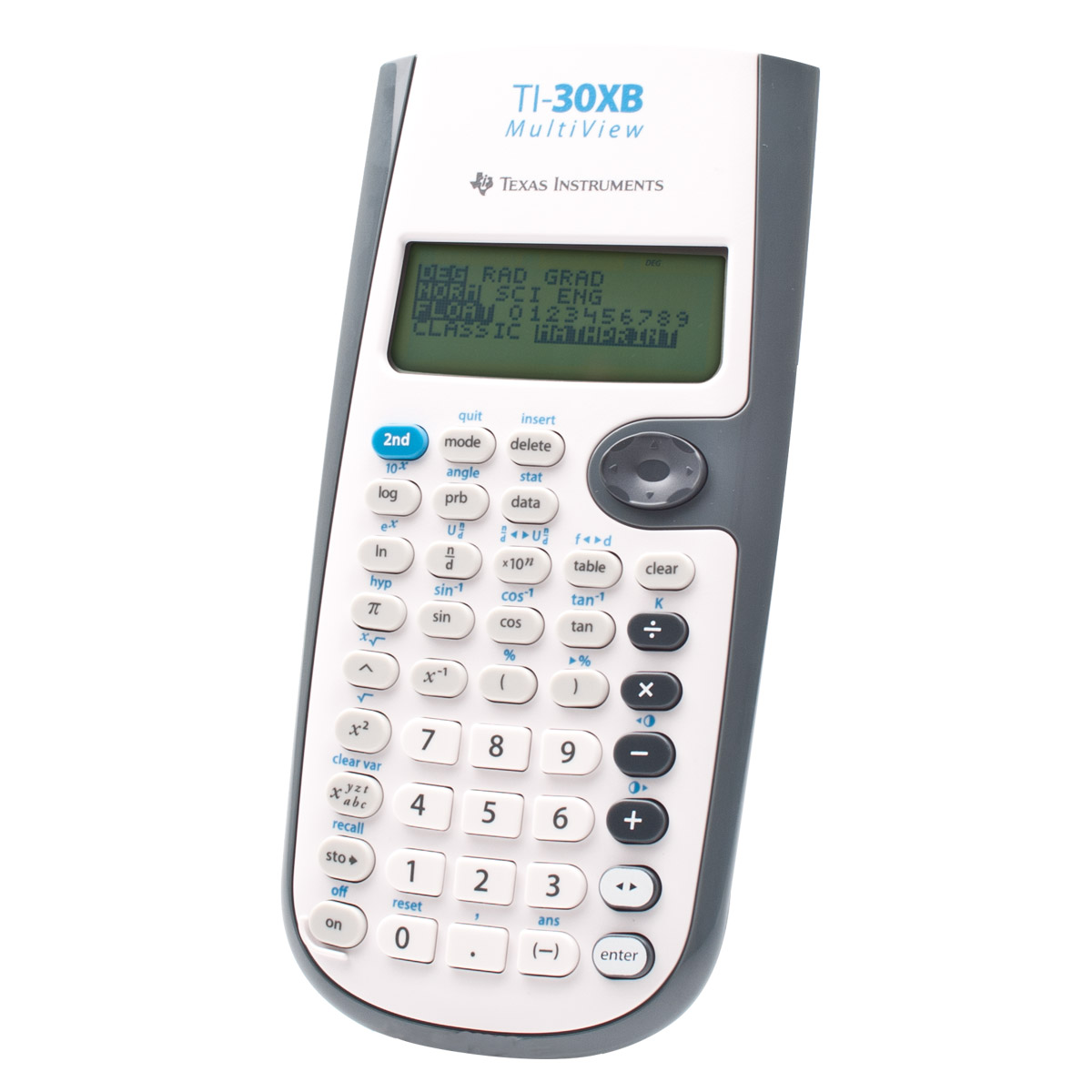 TI-30 X B MultiView Schulrechner Texas Instruments, natürliche Ein- und Ausgabe, Batterie 