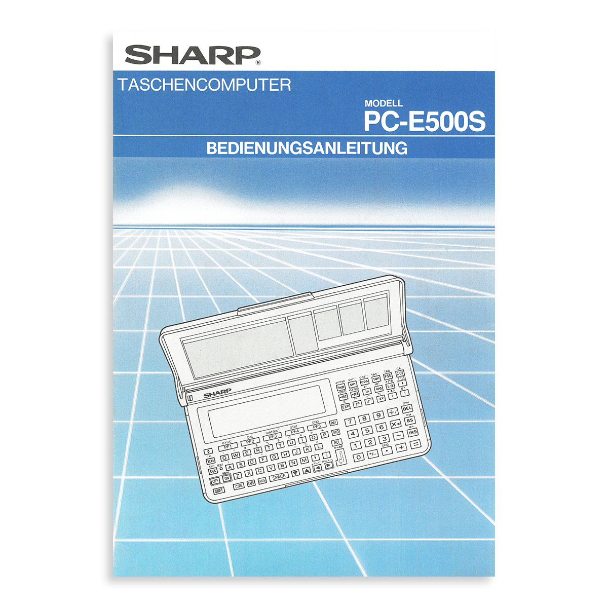 Anleitung für Sharp PC-E500S (deutsch) (ONLY MANUAL!!)