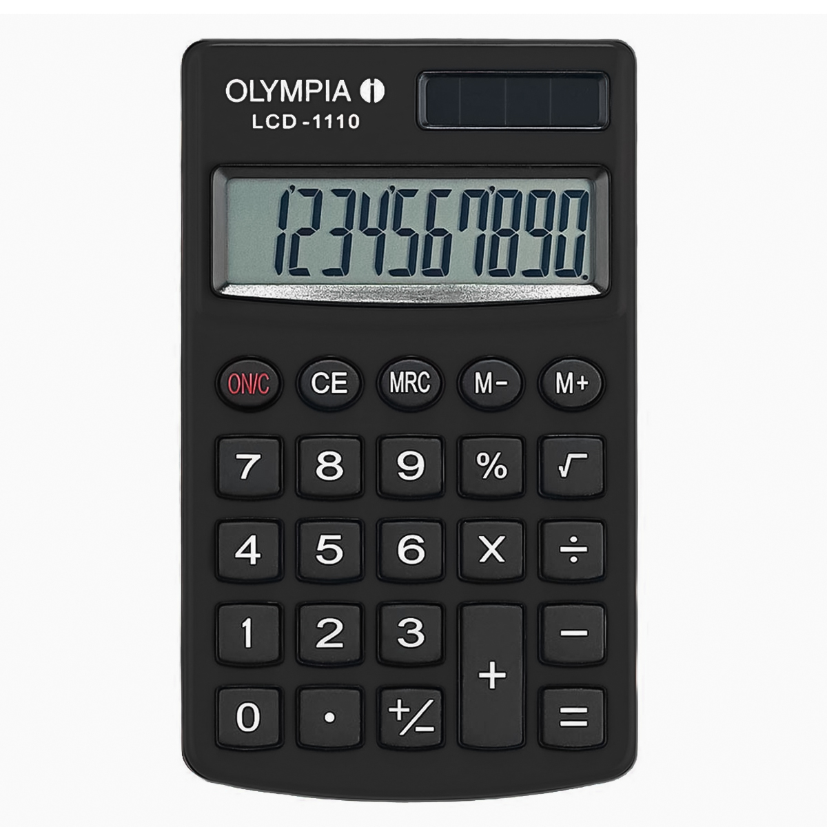 Olympia LCD-1110 Taschenrechner schwarz 