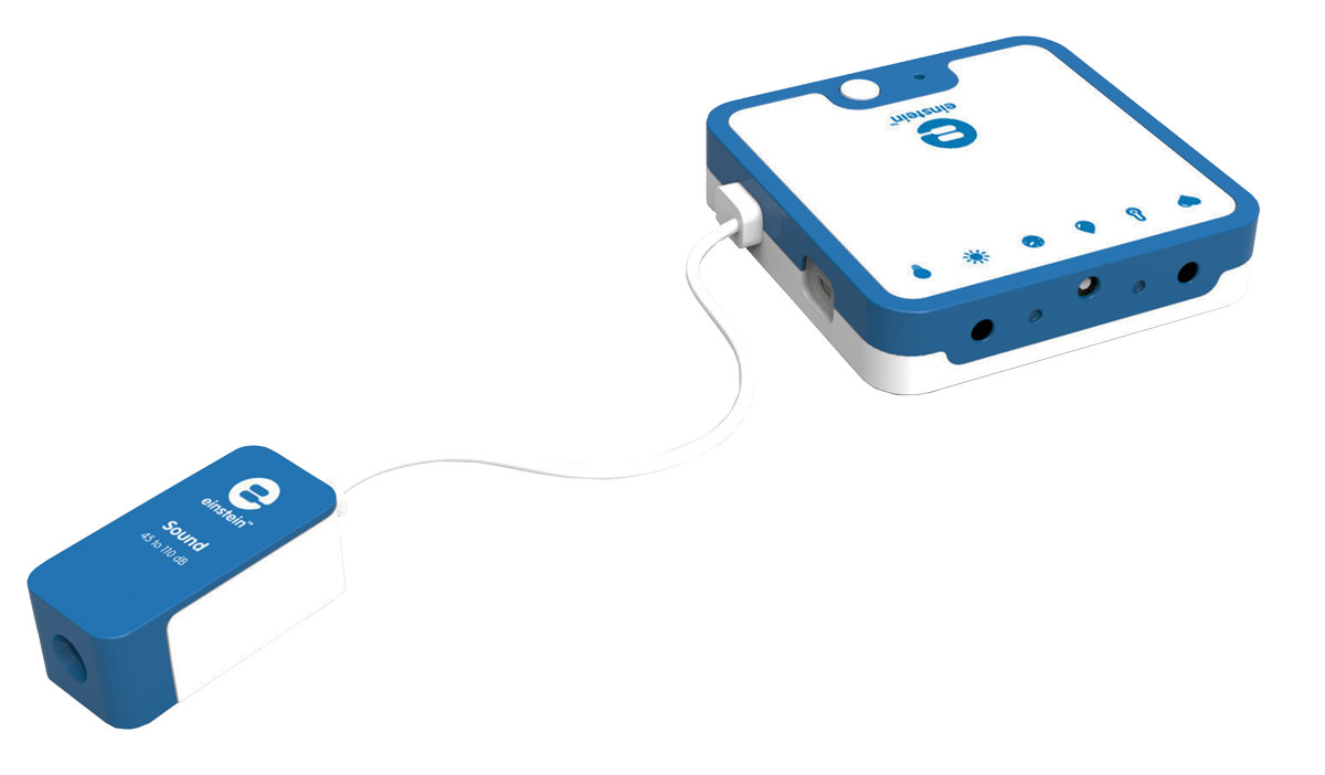 Fourier Schallpegel-Frequenzsensor f. Einstein Messbereich: 35-10.000 Hz f. EinsteinTab/Labmate