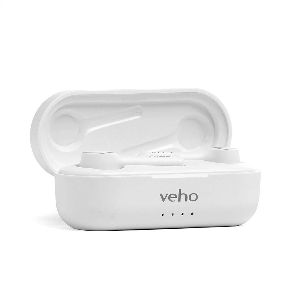 Veho VEP-115-STIX True Wireless Earphones weiß, inkl. Charging Case