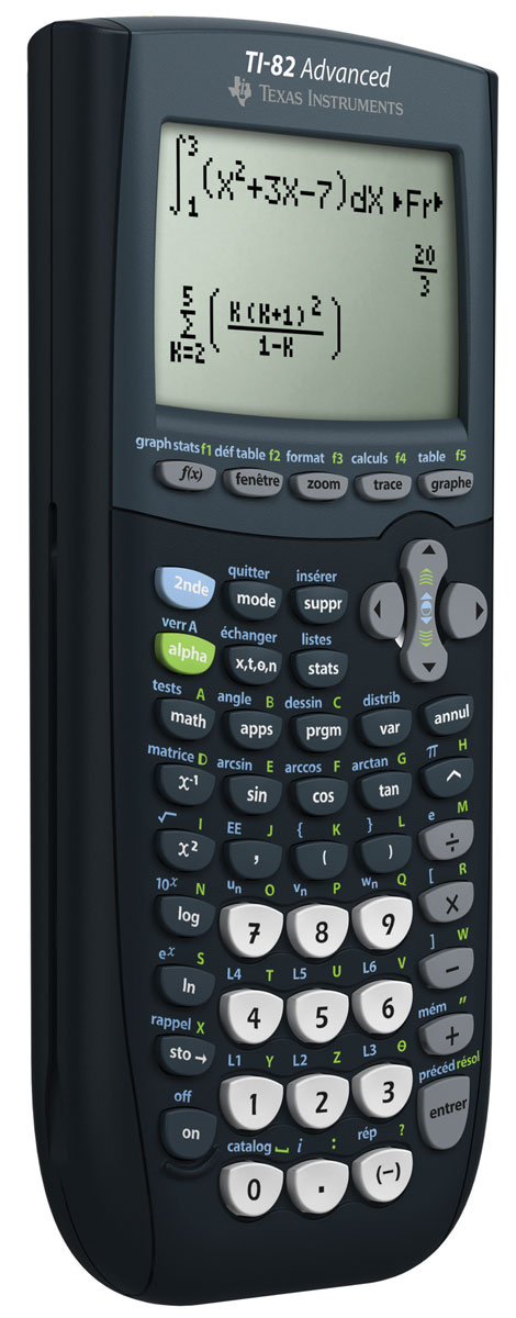 TI-82 Advanced Grafikrechner Texas Instruments 