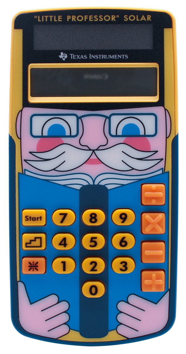 TI-Little Professor SOLAR Lern- und Übungsrechner von Texas Instruments