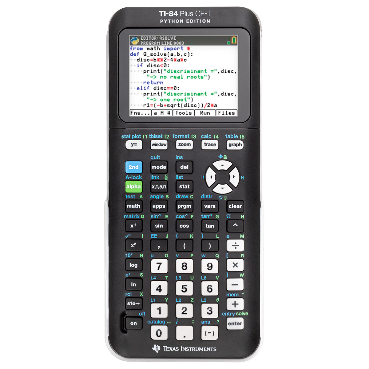 TI-84 Plus CE-T Python Edition Grafikrechner Texas Instruments 