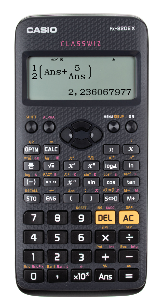 Casio FX-82 DE X ClassWiz Schulrechner 