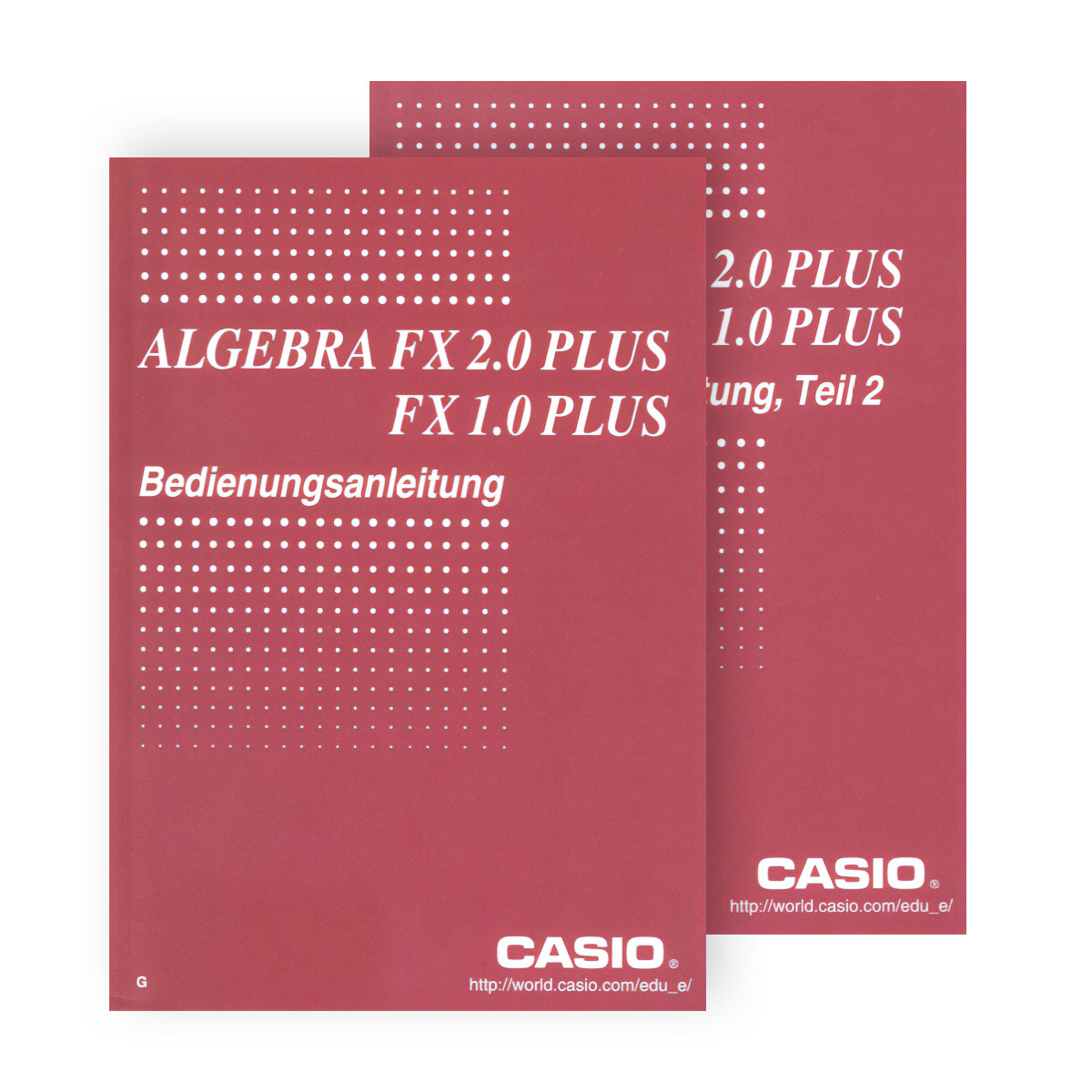 Anleitung deutsch für Algebra FX-2.0 Plus und FX-1.0