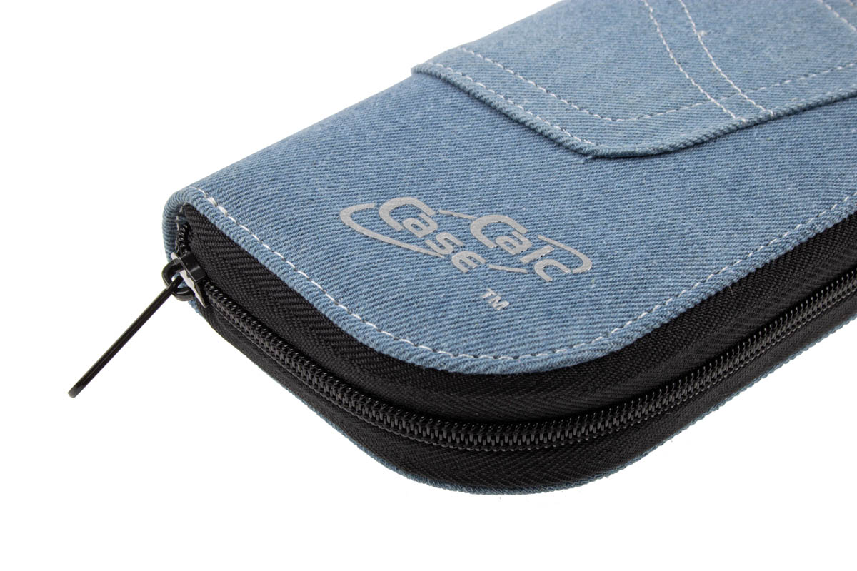 CalcCase Schutztasche im Jeans-Design hellblau 