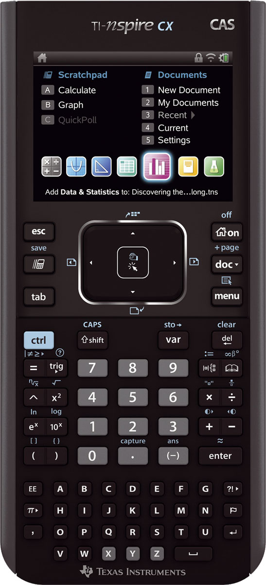 TI-Nspire CX CAS Grafikrechner Texas Instruments 