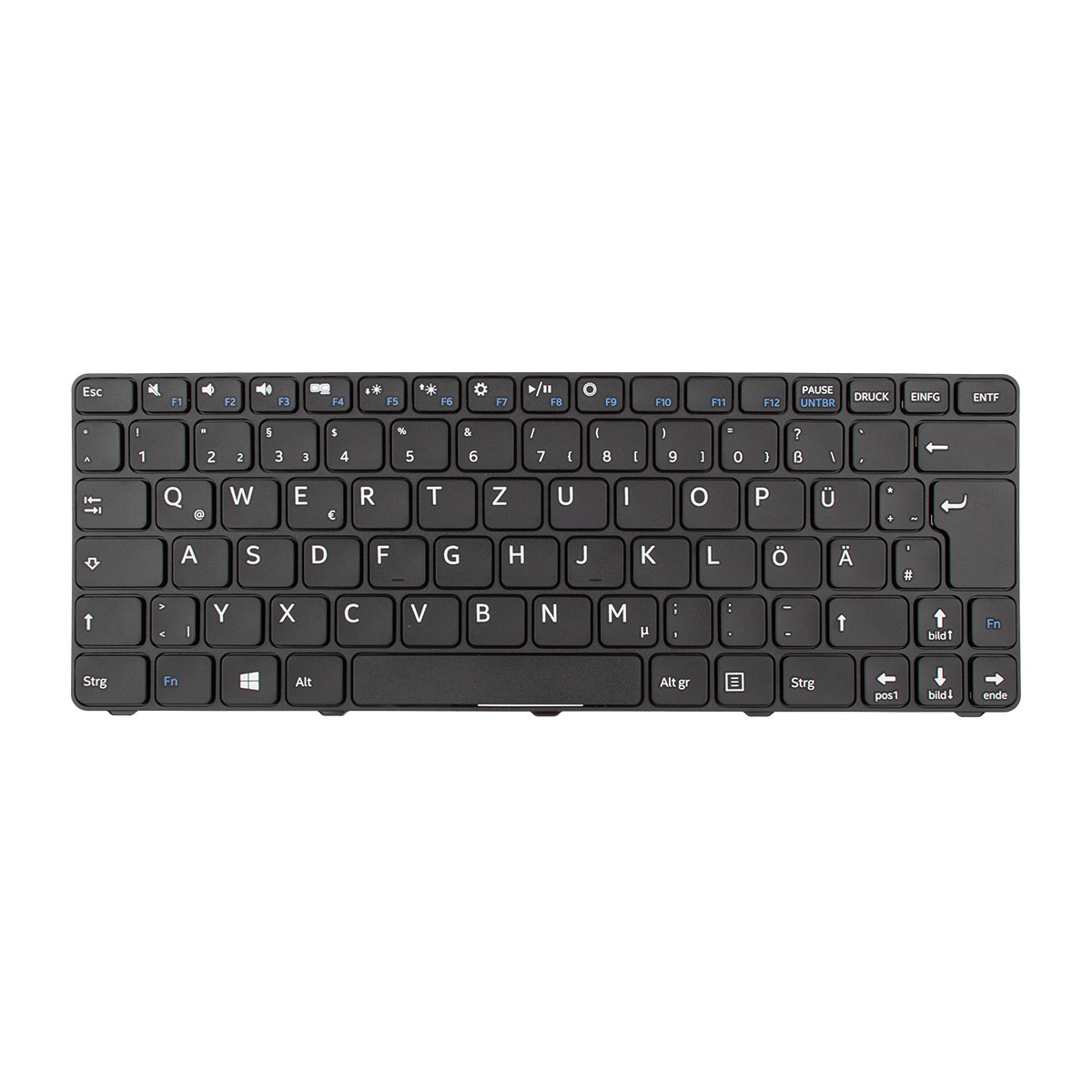 scieneo Tastatur deutsch für scieneo.amplio V deutsches Tastenlayout zum Einkleben+Verschrauben