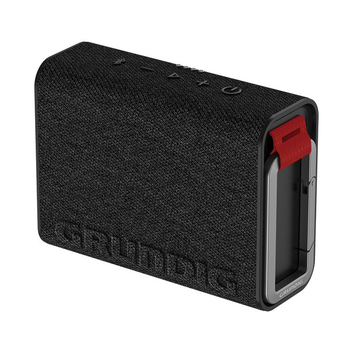 Grundig Jam 2 Black Bluetooth Lautsprecher 4 Watt PMPO | Mikrofon | Powerbank wasserfest, Rufannahme, Akku 30h