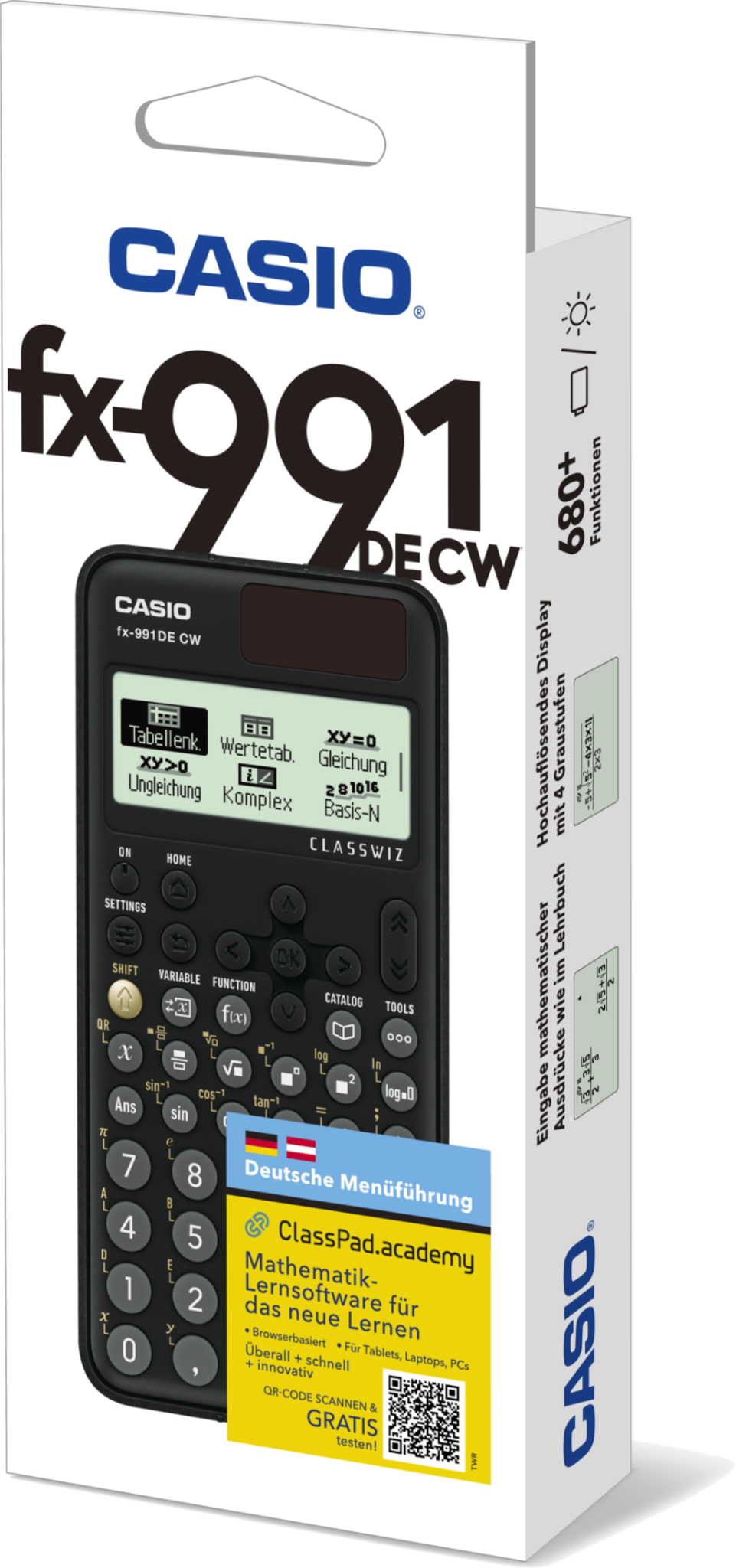 Casio FX-991 DE CW ClassWiz Schulrechner 