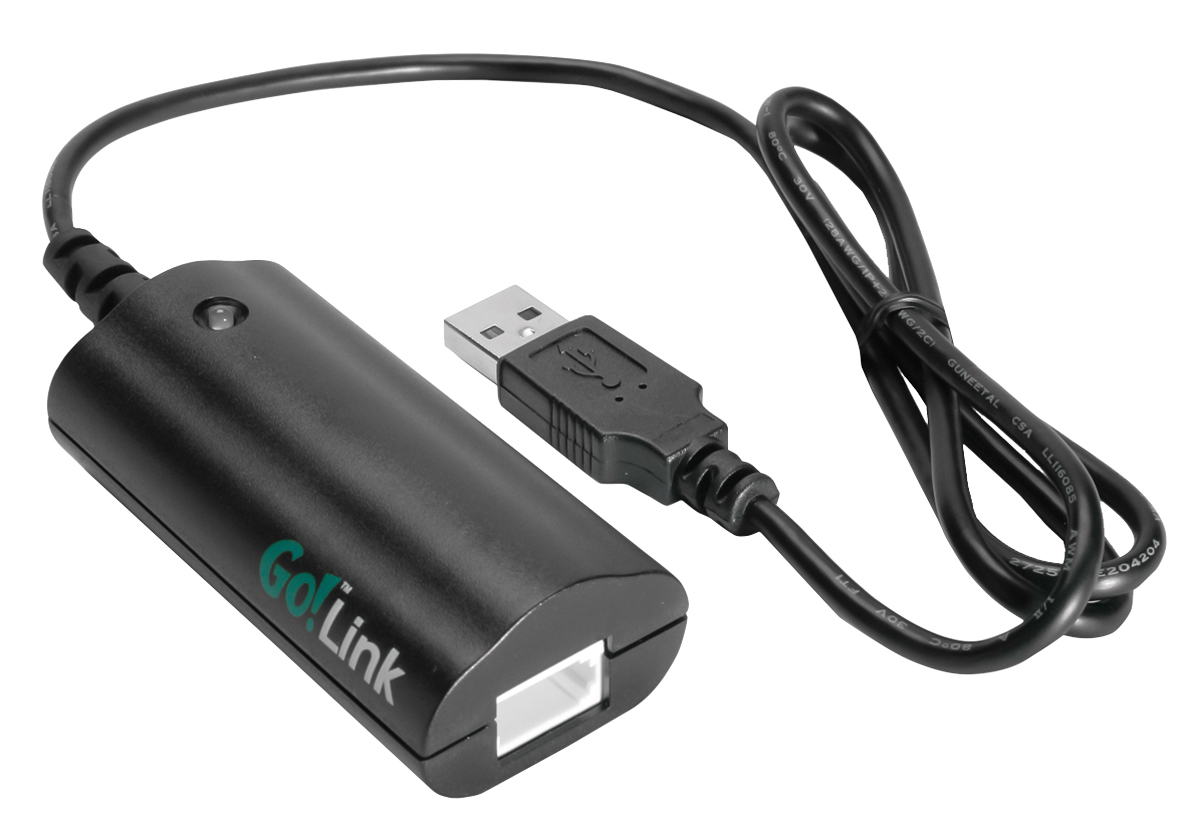 Go!Link von Vernier (Datenlogger für BTA-Sensoren) 1x BTA-Anschluss für Sensoren, USB-Anschluss f. PC