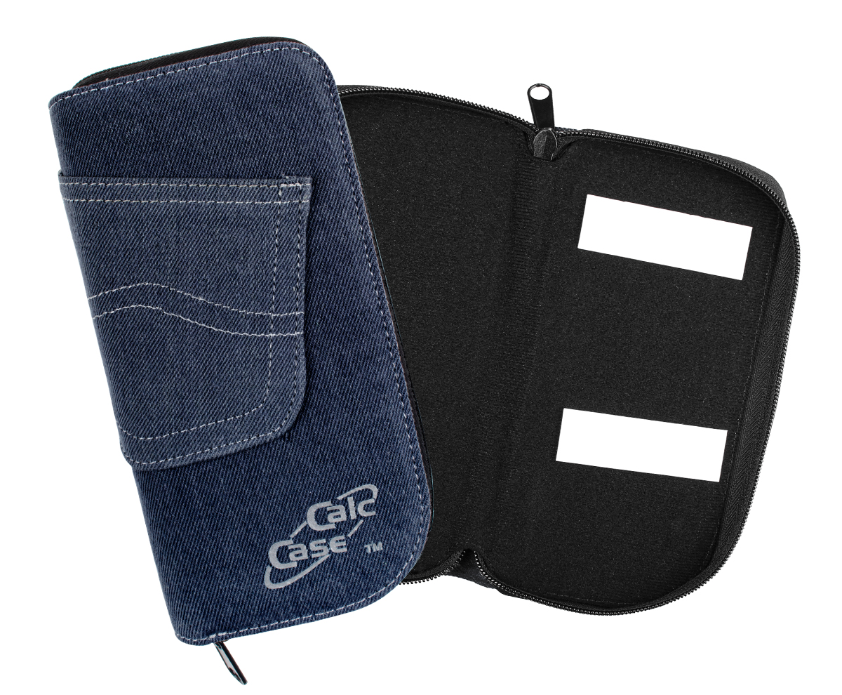 CalcCase Schutztasche im Jeans-Design dunkelblau 