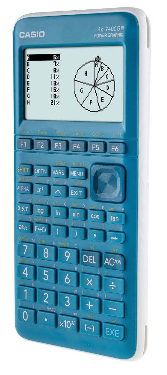 Casio FX-7400 G III Grafikrechner blau 