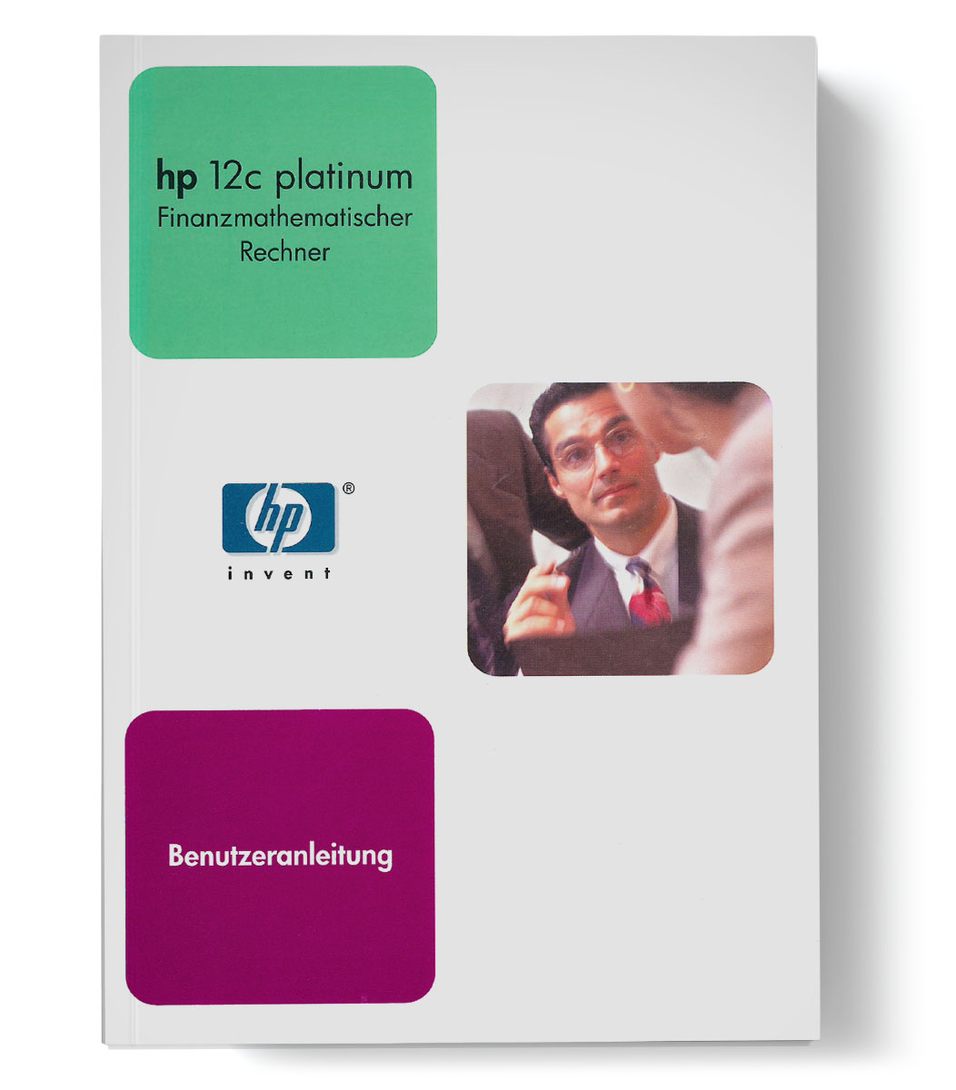 HP Anleitung für HP-12 C Platinium in deutsch 