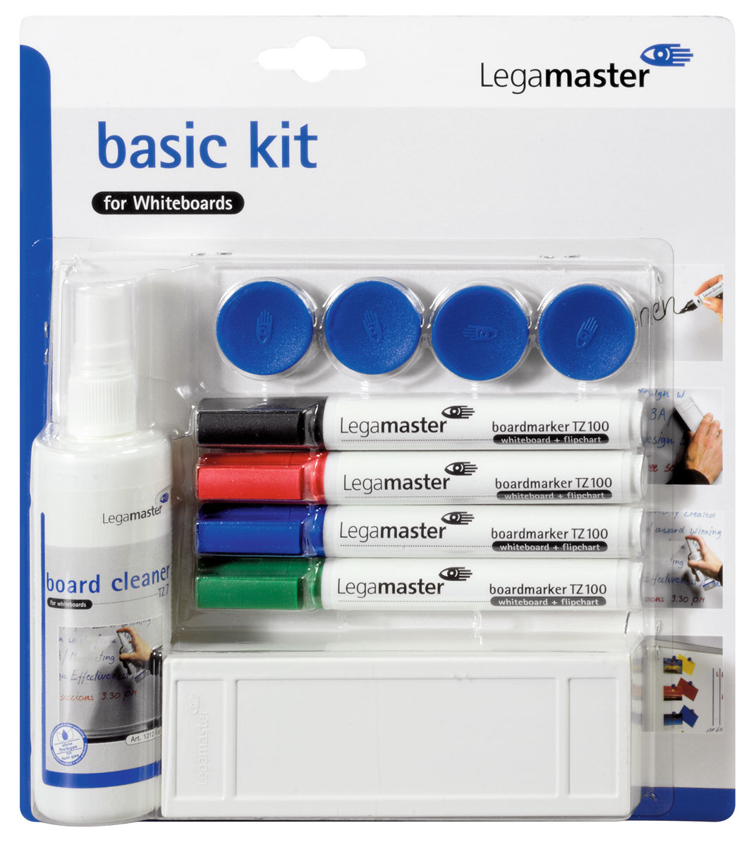 Legamaster 7-125100 Whiteboard Zubehörset BASIC, 10-tlg