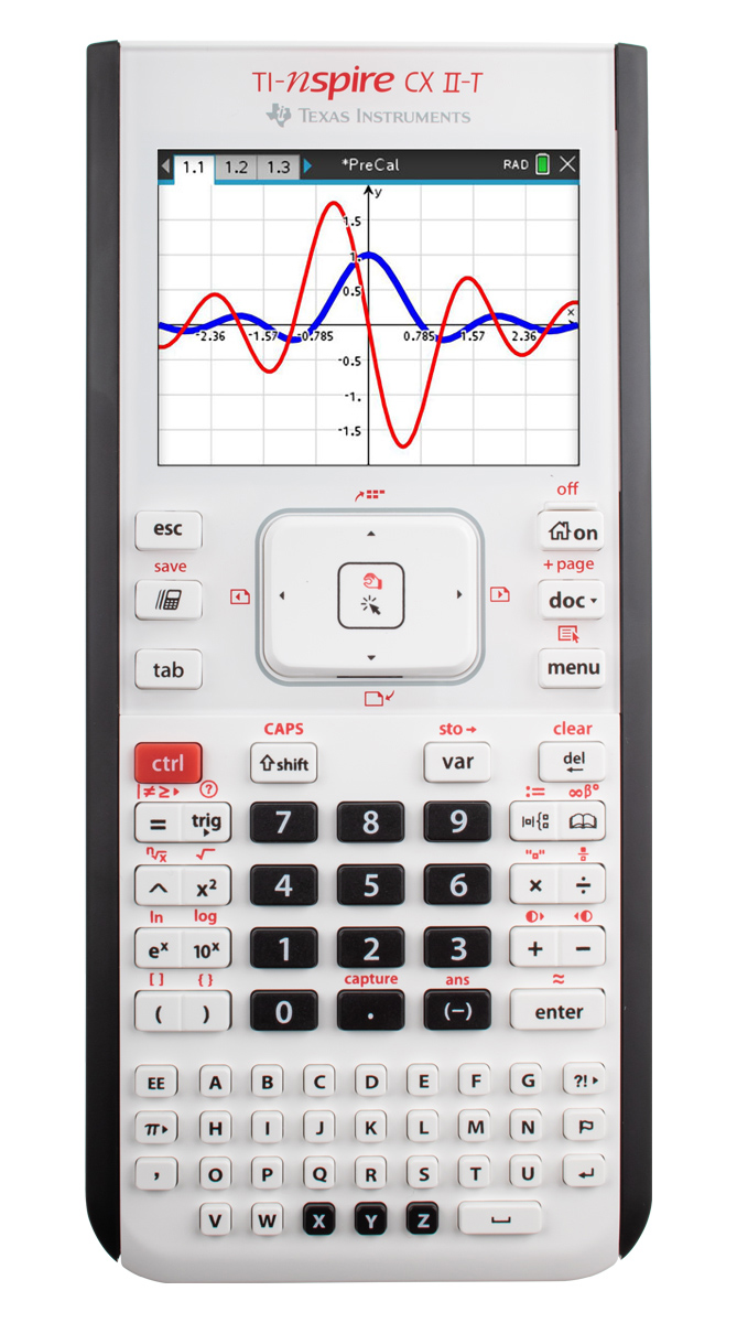 TI-Nspire CX II-T Grafikrechner Texas Instruments 