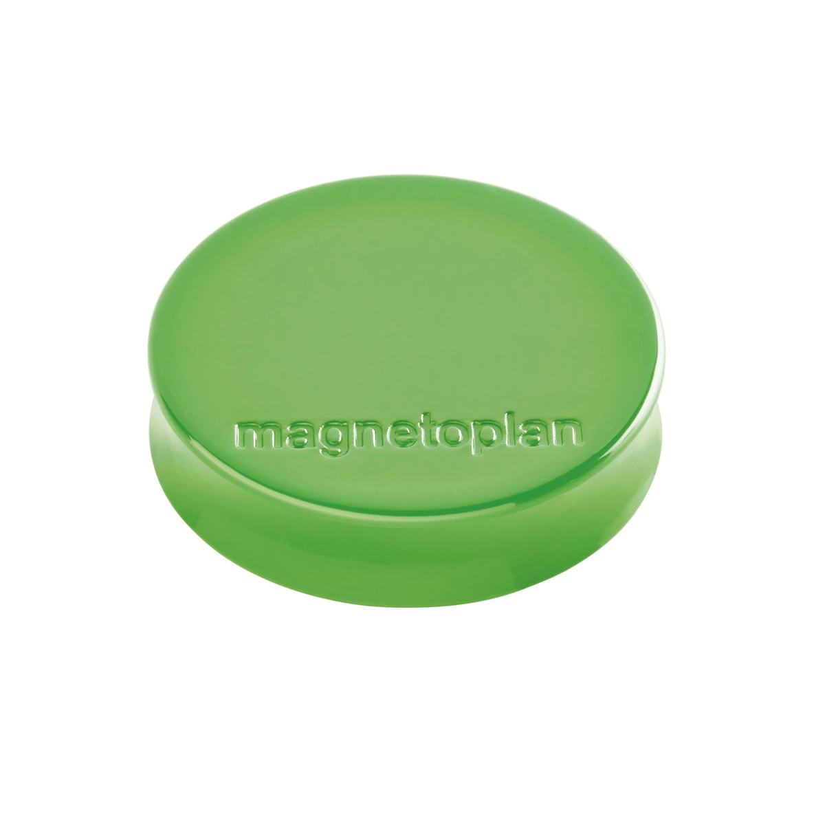 Magnetoplan 16640105 Ergo-Magnete medium, 10 Stück maigrün