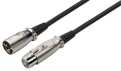 MONACOR MEC-1000/SW XLR-Kabel