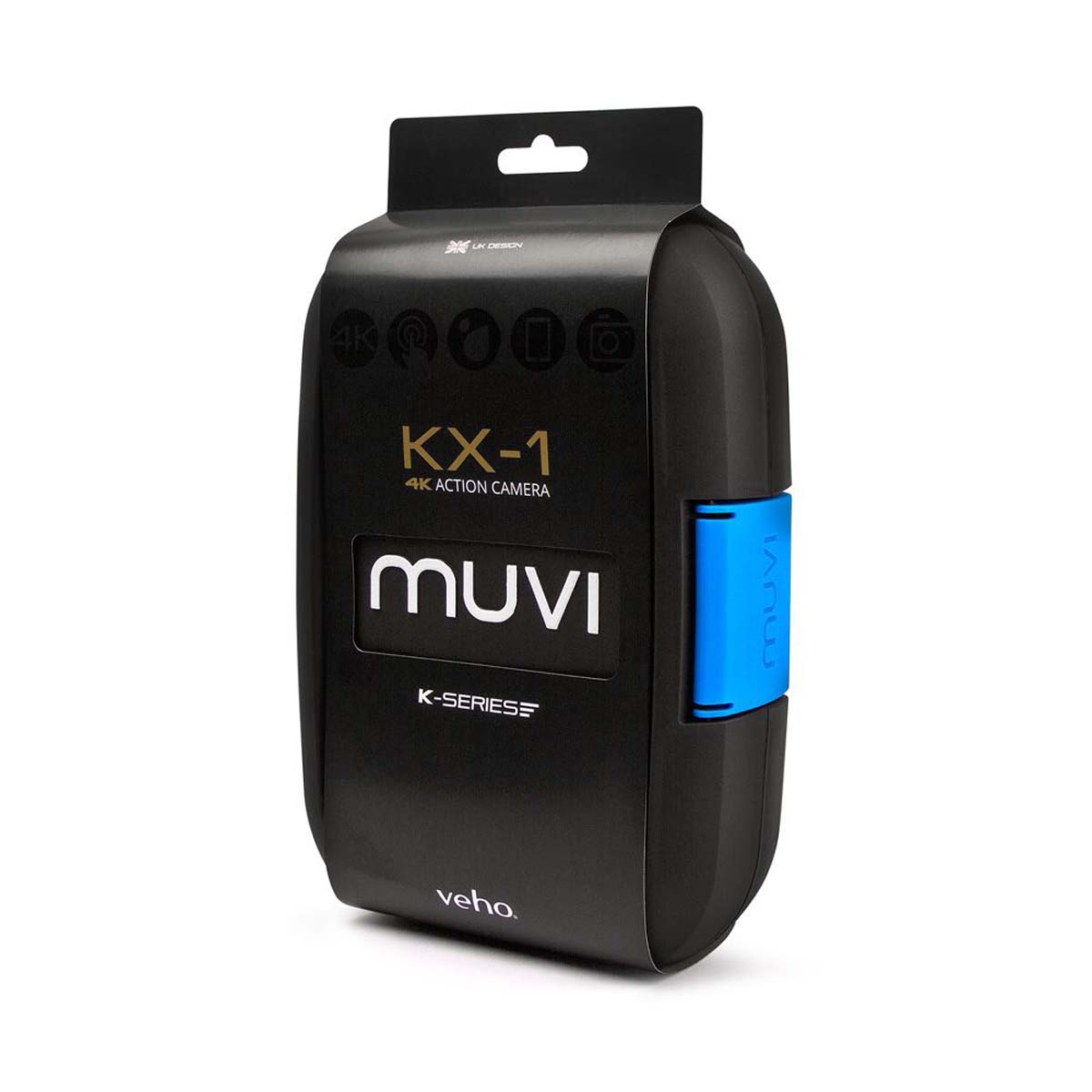 Veho Muvi KX-1 Action Kamera, Wi-Fi, LCD, 4K UHD, 240 fps 