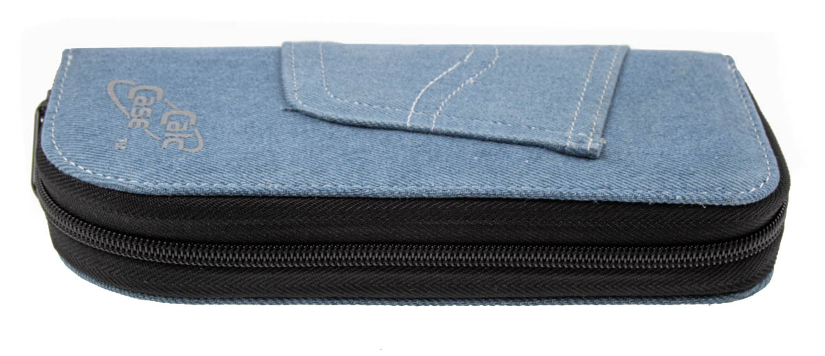 CalcCase Schutztasche im Jeans-Design hellblau 