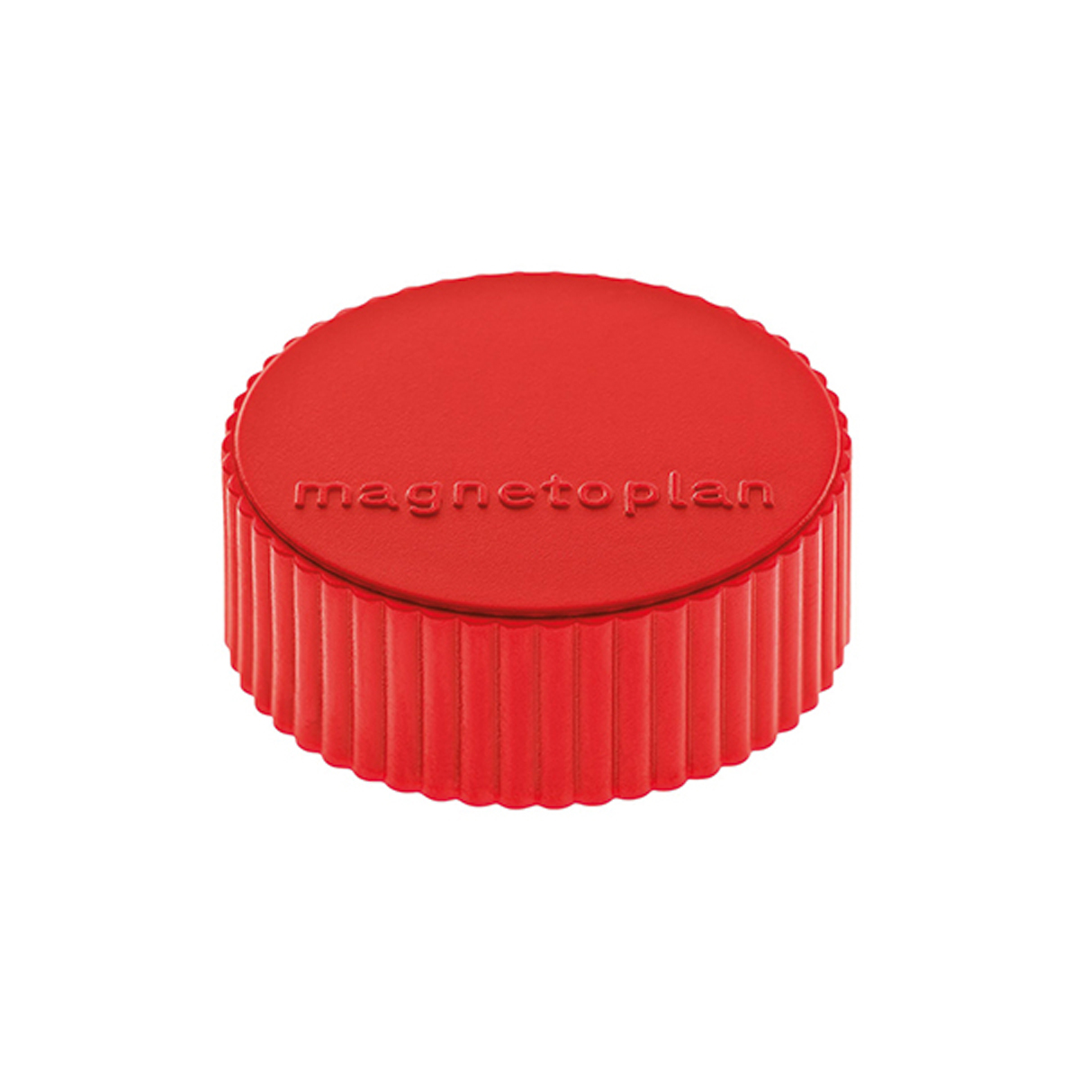 Magnetoplan 1660006 Magnete Discofix Magnum ⌀ 34 mm, 10 Stück, rot