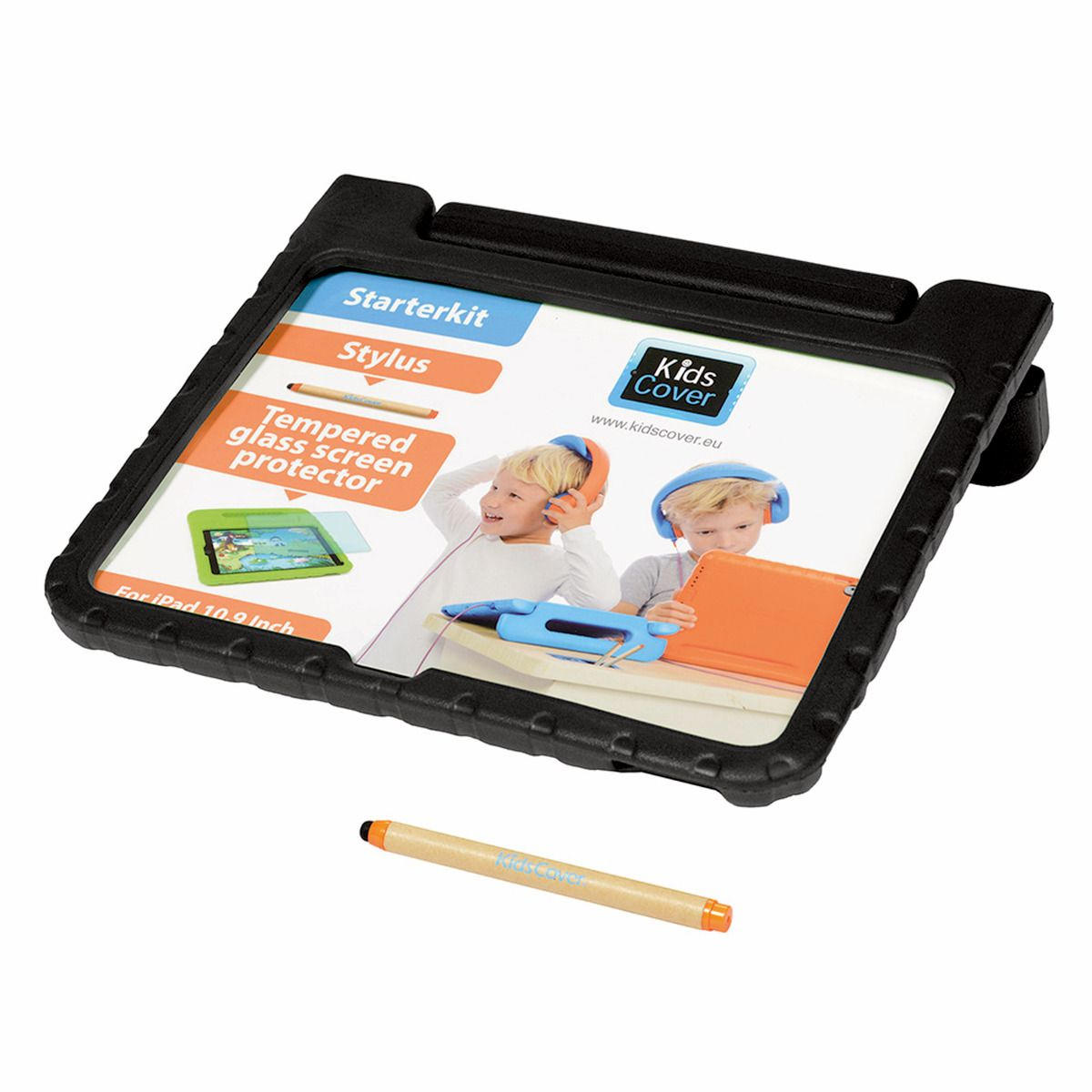 PARAPROJECT® KidsCover schwarz, inkl. Stylus, für Apple iPad® 10.9 (27,7cm) 10. Generation