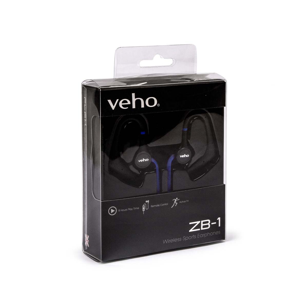 Veho VEP-007-ZB1 Wireless Bluetooth In-Ear Sports Headphones 