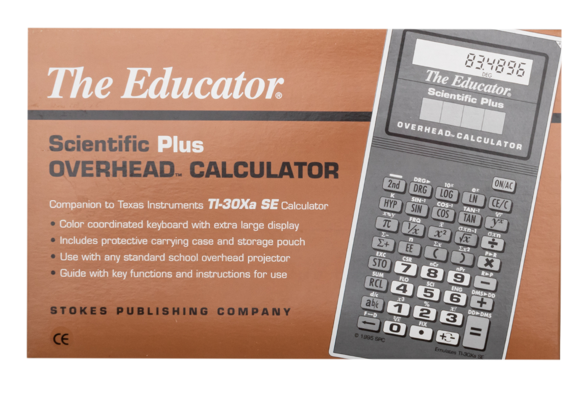 TI-OHD 30 X Overheadversion des TI-30 Xa/TI-30 XaSolar/TI-30 eco RS von Texas Instruments