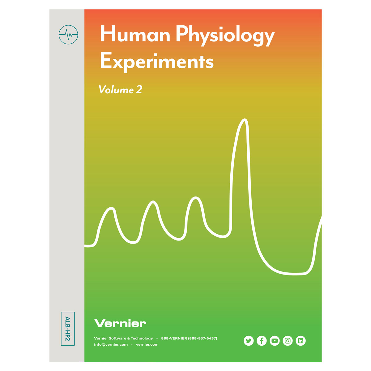 Vernier E-Buch Experimente zur menschlichen Physiologie: Teil 2 (ALB-HP2)