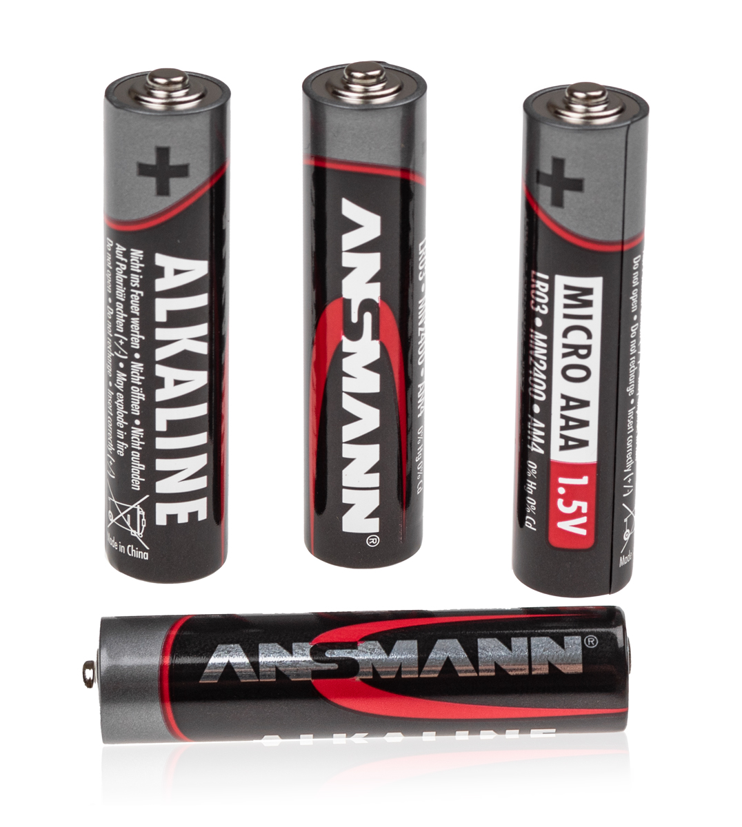 Batterie-Set AAA LR03 Inhalt 4 Stück 