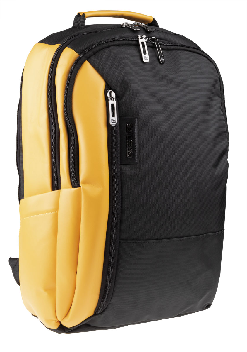 BestLife Business Titan RUCKSACK schwarz/gelb Laptop Rucksack für 15,6''