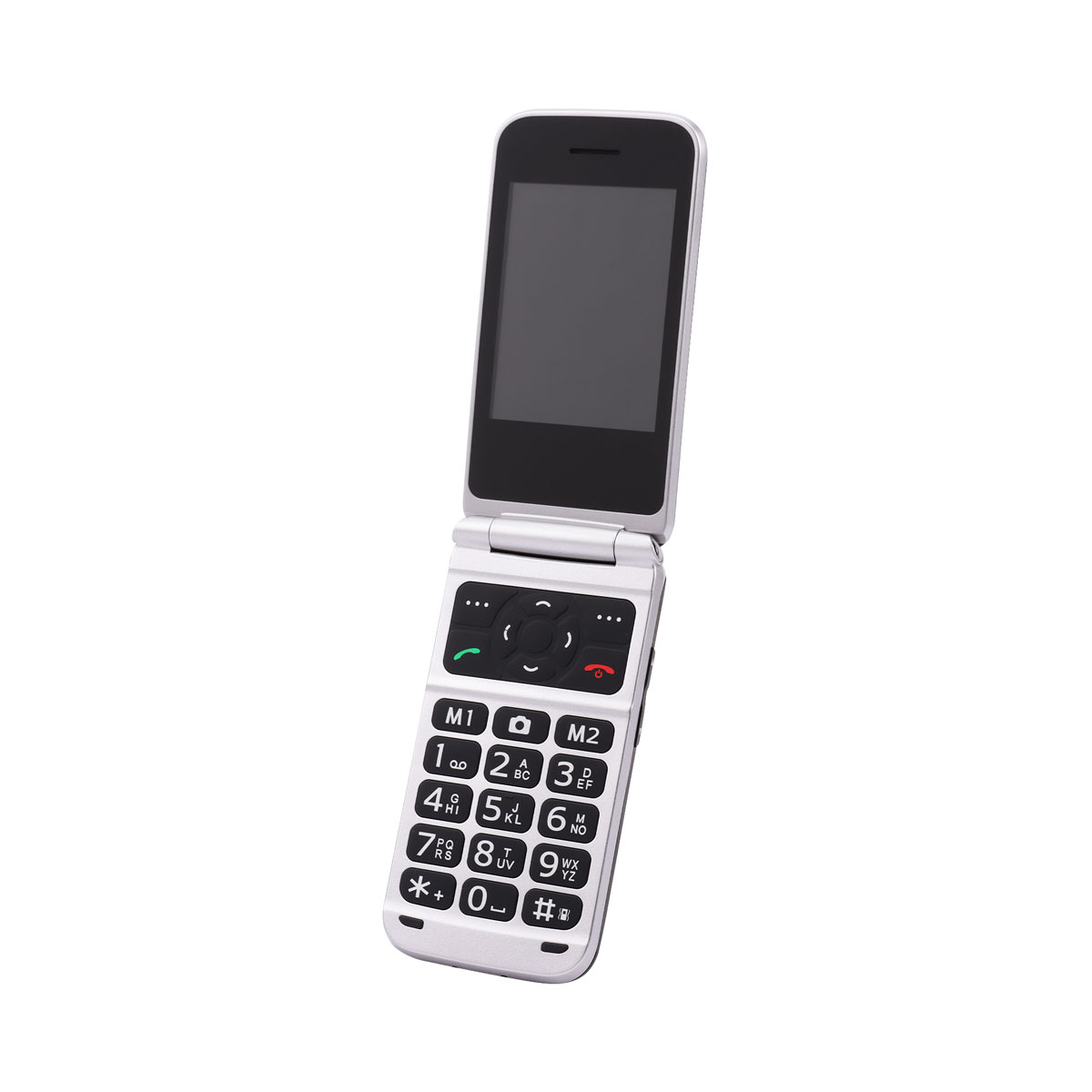 Olympia VITUS 4G Mobiltelefon schwarz mit Kamera, SOS-Taste & HAC