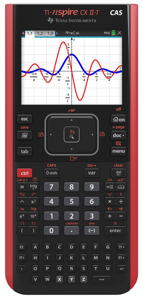 TI-Nspire CX II-T CAS Grafikrechner Texas Instruments 