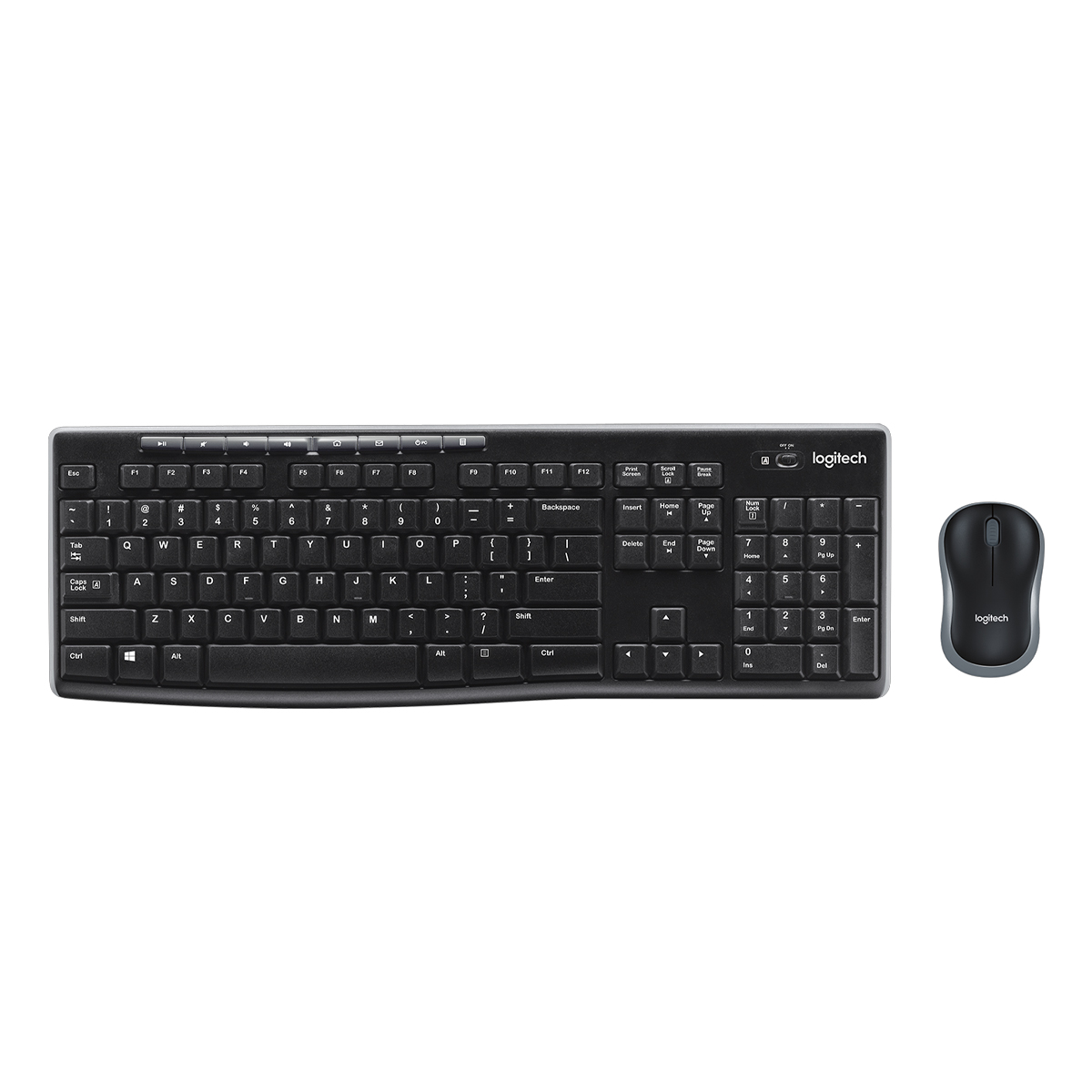 Logitech MK270 Wireless Kombo aus Maus und Tastatur 