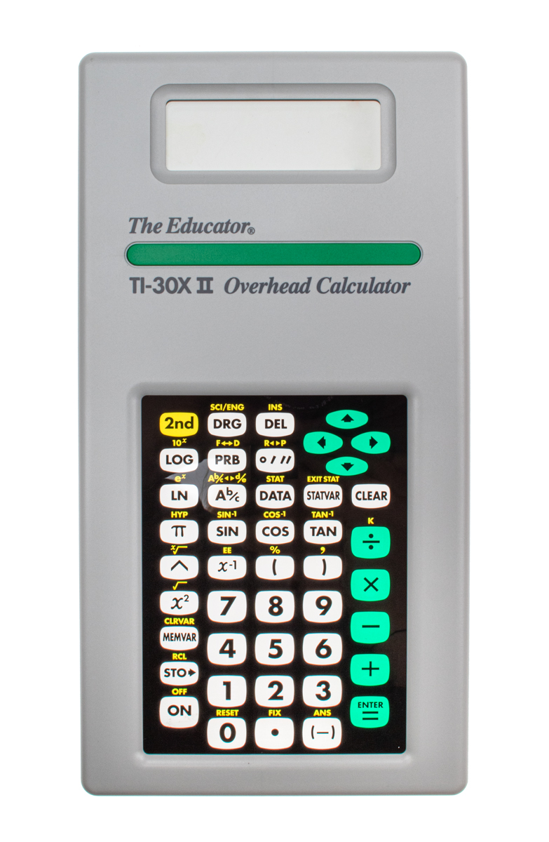 TI-OHD 30 X II Overheadversion des TI-30 X II B/S von Texas Instruments