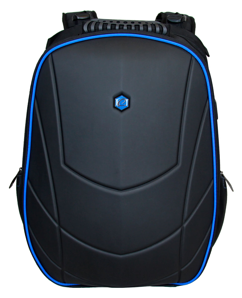 BestLife Gaming Assailant RUCKSACK schwarz/blau Gaming Rucksack mit USB Connector für 17'' Laptop