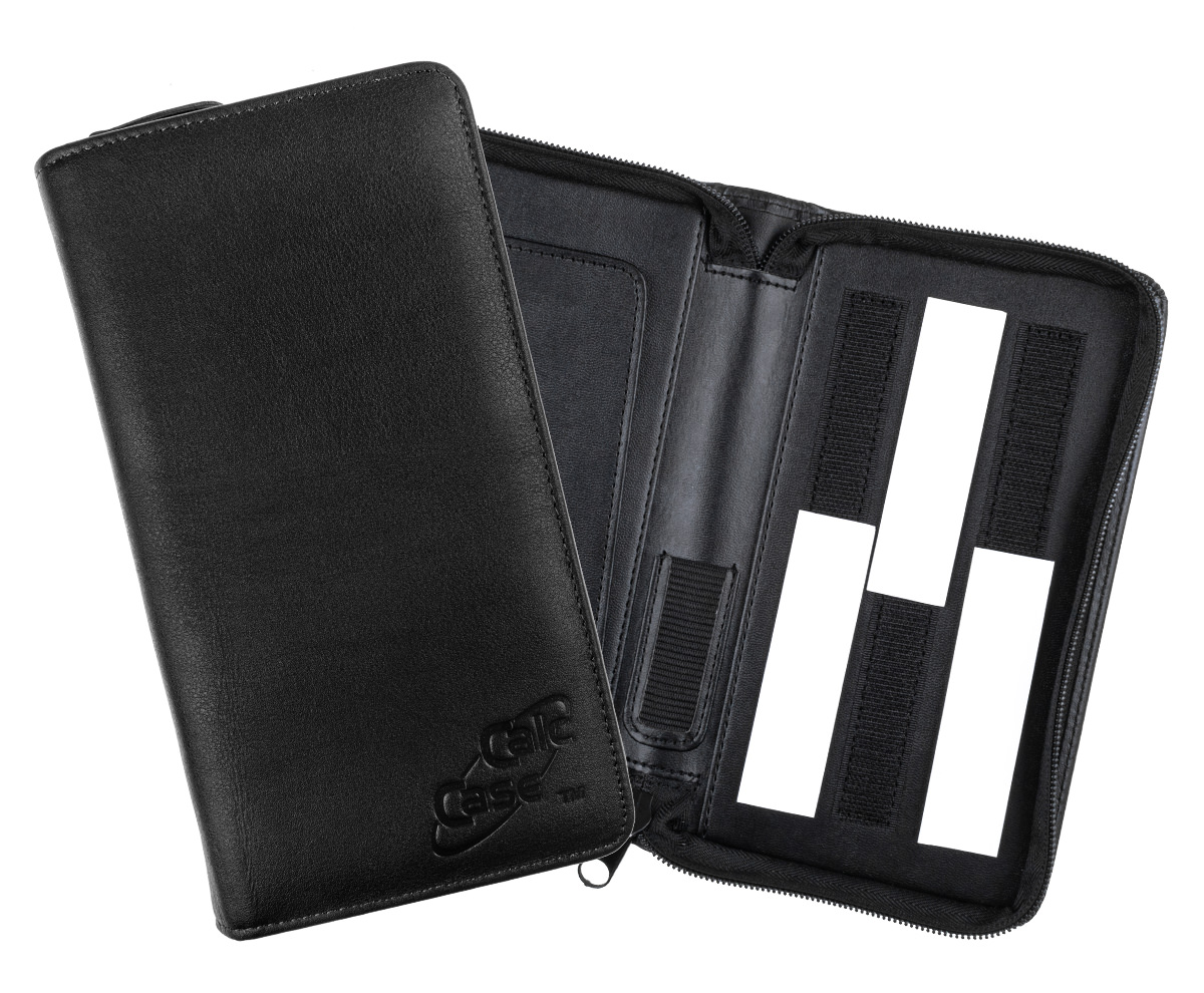 CalcCase Executive aus Nappaleder schwarz