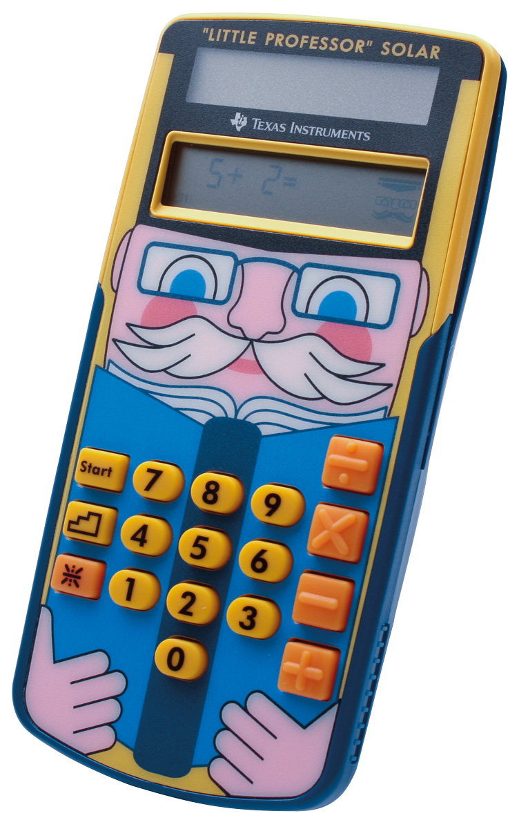 TI-Little Professor SOLAR Lern- und Übungsrechner von Texas Instruments