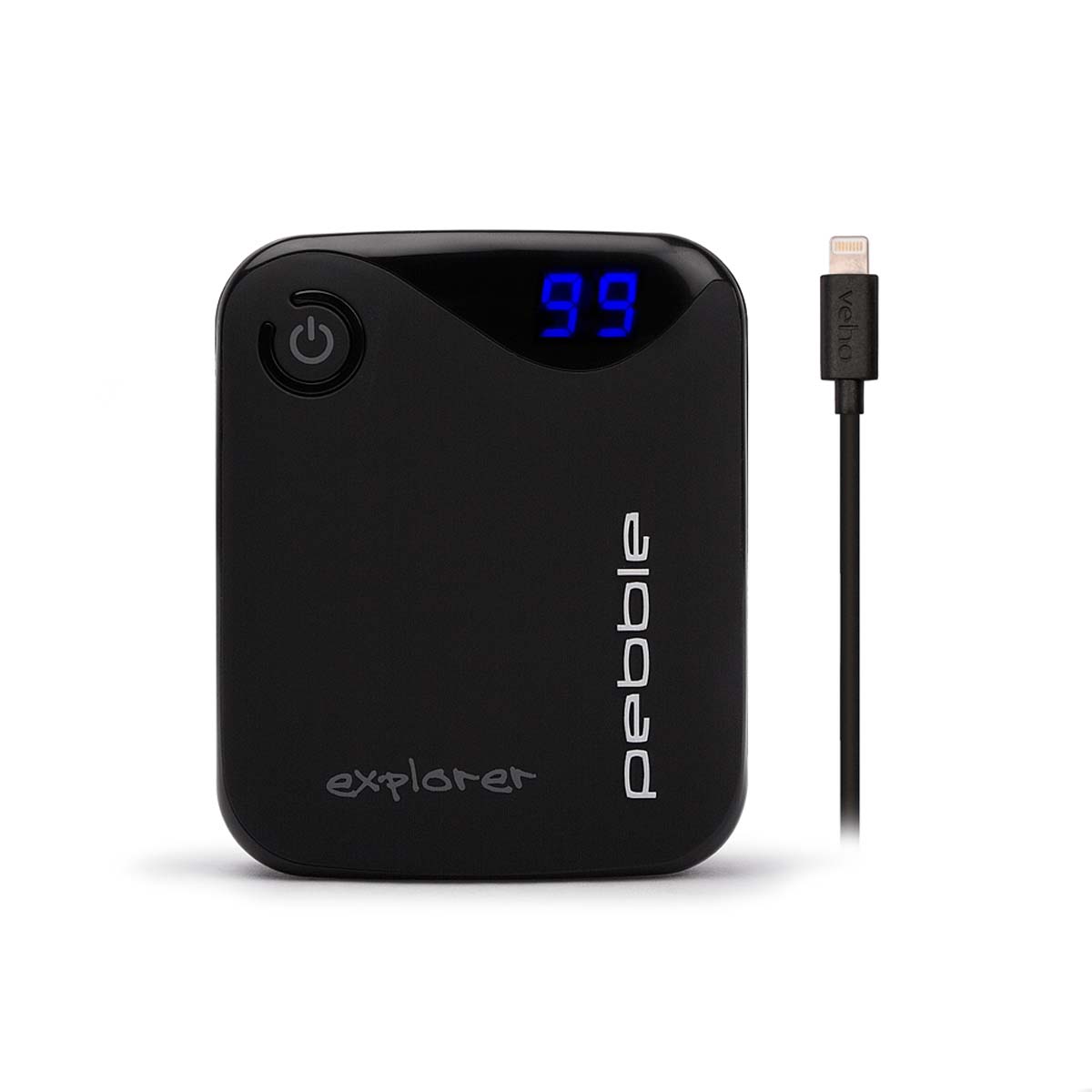 Veho VPP-006-MAP Pebble Explorer Pro Powerbank 8400 mAh, 2.1 A, 2x USB Anschluss