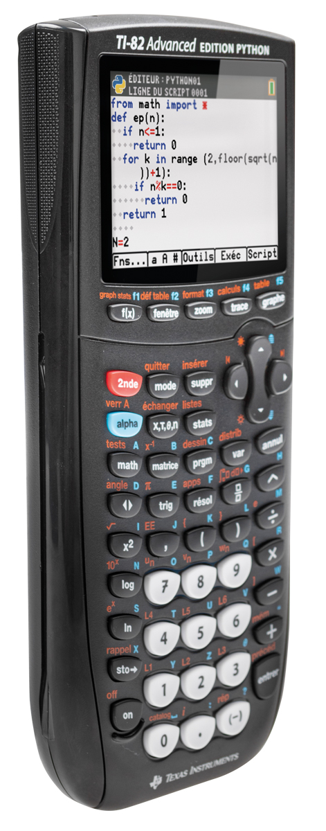 TI-82 Advanced Python Edition Grafikrechner Texas Instruments 