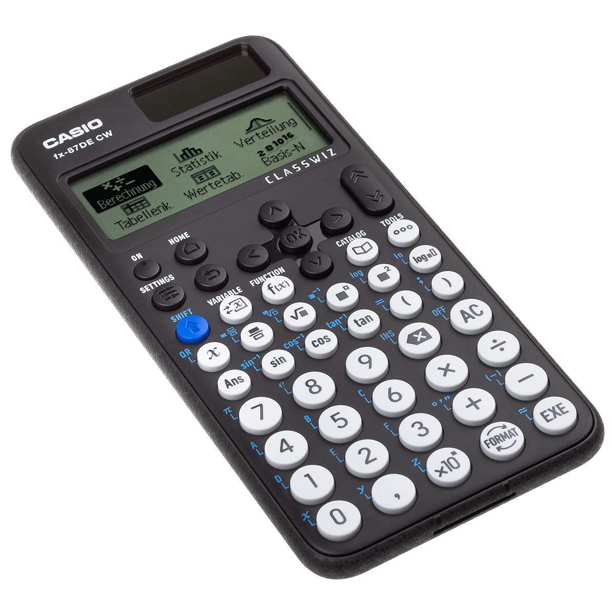 Casio FX-87 DE CW ClassWiz Schulrechner mit Herz-Bedruckung (Motiv 04)