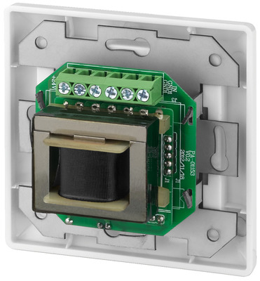 MONACOR ATT-506PEU ELA-Einbau-Lautstärkestelle mit 24-V-Pflichtempfangsrelais