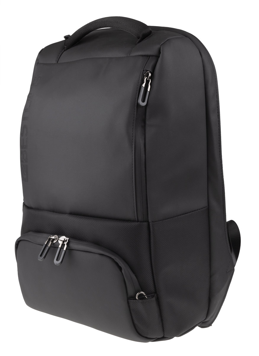 BestLife TravelSafe Neoton RUCKSACK schwarz Laptop Rucksack für 15,6'', Security Features, USB